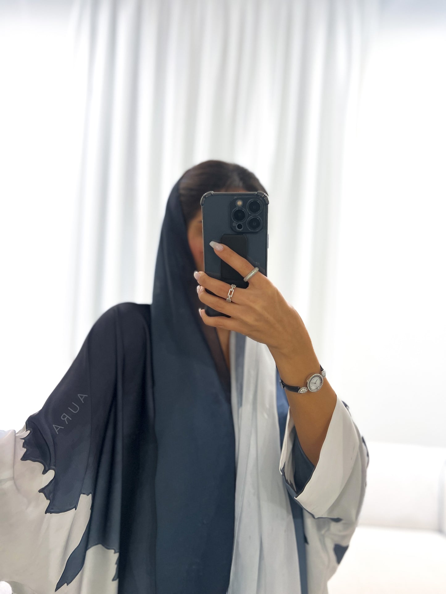 Midnight abaya