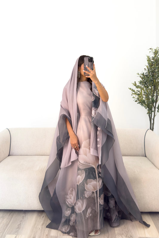 PETAL AURA (dress+ shaila)